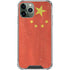 Chinese Flag Distressed iPhone 12 Pro Clear Case